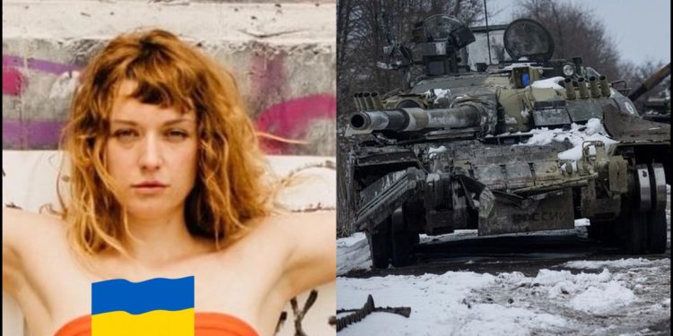 წარმოუდგენელი ამბავი იმისა, თუ რა იდიოტები არიან რუსი ოკუპანტები და როგორ შეძლო ერთმა პატარა სოფლელმა გოგონამ გასროლის გარეშე დაეპყრო ოკუპანტის 4 ტანკი, მხოლოდ ორი უკრაინული დროშით…