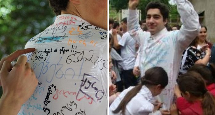 „წერილი რომელიც ყველა დედას აატირებს“ – ნახეთ ამ ბიჭს ბოლო ზარზე დედამ ამერიკიდან წერილი მისწერა. აი რა ეწერა მასში