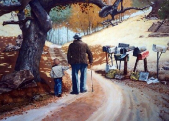 ობოლი ბიჭი ბავშვობაში მეგობრობდა მოხუცებულ მეზობელთან.. როცა გაიზარდა სოფლიდან წავიდა და დაივიწყა.. მხოლოდ წლების შემდეგ მის დაკრძალვაზე ჩავიდა და წარმოდგენა არ ჰქონდა რა სიურპრიზი ელოდა