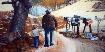 ობოლი ბიჭი ბავშვობაში მეგობრობდა მოხუცებულ მეზობელთან.. როცა გაიზარდა სოფლიდან წავიდა და დაივიწყა.. მხოლოდ წლების შემდეგ მის დაკრძალვაზე ჩავიდა და წარმოდგენა არ ჰქონდა რა სიურპრიზი ელოდა