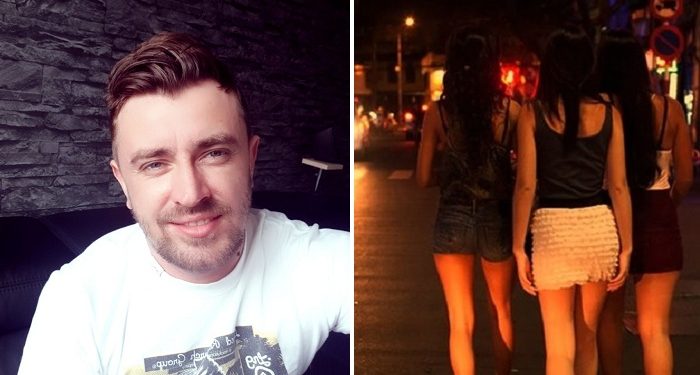 გუშინ შუაღამისას ჩემი ცოლი სახლიდან გავიდა და ტაქსით უკან გავყევი, ცოტახანში დავინახე როგორ შევიდა საროსკიპოში. ძალიან გავბრაზდი და ასეთი რაღაც გავუჩალიჩე