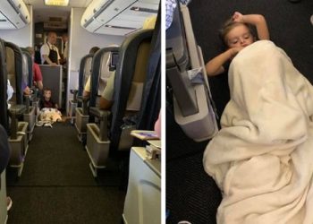 “ბიჭუნამ ყვირილი და ხელების ქნევა დაიწყო… ცრემლების შეკავება ძალიან მიჭირს ამ ამბის მოყოლისას…” – რა გაუკეთეს თვითმფრინავის მგზავრებმა აუტისტ ბიჭუნას