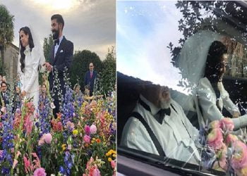 პატარძლის კაბამ ყველას ყურადღება მიიპყრო. გოგონას უბრალოდ დედისნაირი სამოსი უნდოდა