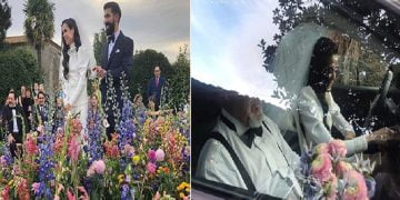 პატარძლის კაბამ ყველას ყურადღება მიიპყრო. გოგონას უბრალოდ დედისნაირი სამოსი უნდოდა