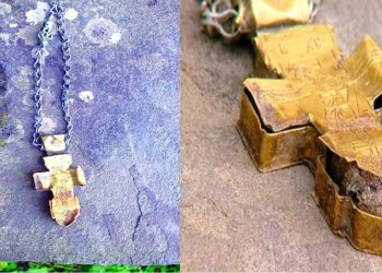 ჯვარი, სადაც წმინდა გიორგის გულის ნაწილი ინახება და რომელსაც ადამიანების განკურნება შეუძლია…