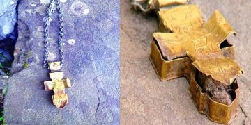 ჯვარი, სადაც წმინდა გიორგის გულის ნაწილი ინახება და რომელსაც ადამიანების განკურნება შეუძლია…