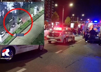 ვრცელდება უმძიმესი ავარიის კადრები, რომლებიც სათვალთვალო კამერამ რუსთავში დააფიქსირა