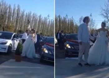 „ეს რა იყო!“ პატარძალმა საკუთარ ქორწილში დამბაჩა დაცალა – კადრები, რომელიც დიდი განხილვის თემად იქცა