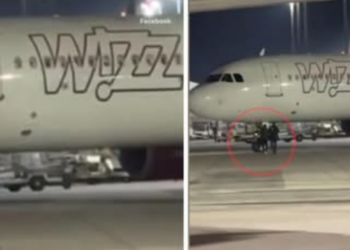 (ვიდეო) ვრცელდება შოკისმომგვრელი კადრები – ვიზიარის აფრენამდე ცოტა ხნით ადრეა გადაღებული