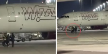 (ვიდეო) ვრცელდება შოკისმომგვრელი კადრები – ვიზიარის აფრენამდე ცოტა ხნით ადრეა გადაღებული