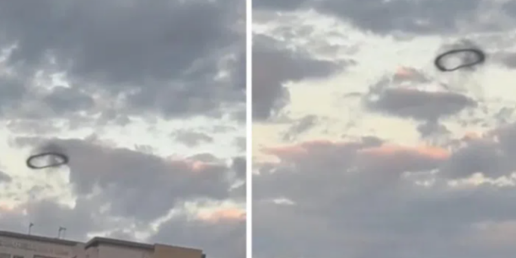 🎥 ცაზე იდუმალი შავი რგოლი გამოჩნდა, რომელმაც მოქალაქეები შეაშინა – რა ჩანს კადრებში, რომლებიც დააფიქსირეს