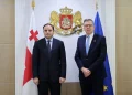 ლევან ჟორჟოლიანი მიგრაციის საერთაშორისო ორგანიზაციის (IOM) ევროპისა და ცენტრალური აზიის რეგიონულ დირექტორს არტურ ერკენს შეხვდა