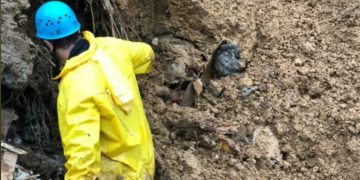 მეწყერი ტყიბულში – დანგრეულია 5 სახლი, ევაკუირებულია 38 ოჯახი