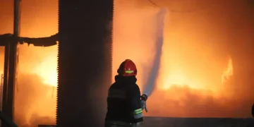 დიდი დიღმის დასახლებაში მდებარე ერთ-ერთ სასაწყობე შენობაში გაჩენილი ხანძარი ლიკვიდირებულია